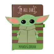 Star Wars The Mandalorian Premium Notebook A5 I'm All Ears Green