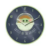 Star Wars The Mandalorian Wall Clock Cutest In The Galaxy 25cm