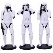 Star Wars - Three Wise Stormtroopers 3-Pack - 14 cm