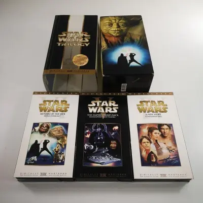 Star Wars Trilogy (3st VHS-Kassetter)