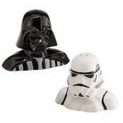 Star Wars - Vader and Trooper Salt and Pepper
