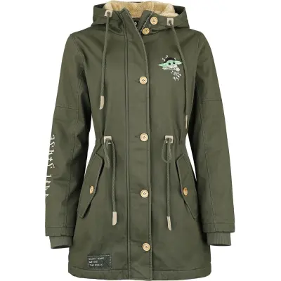 Star Wars - Disney Vinterjacka - The Child - S M - för Dam - flerfärgad