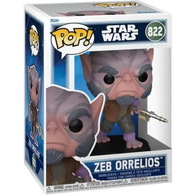 Star Wars - Zeb Orrelios Vinyl Figur 822 - Funko Pop! - Funko Shop Europe