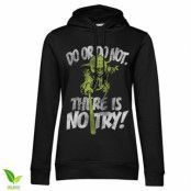 There Is No Try - Yoda Girls Hoodie, Hoodie