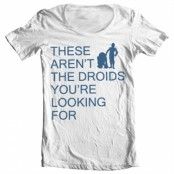 These Aren´t The Droids You´re Looking For Wide Neck Tee, Wide Neck Tee