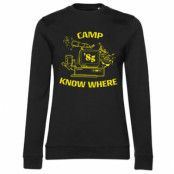 Camp Know Where Girly Sweatshirt, Sweatshirt