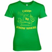 Camp Know Where Girly Tee, T-Shirt