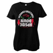 Greetings From The Upside Down Girly Tee, T-Shirt