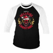 Have A Hellfire Christmas Baseball 3/4 Sleeve Tee, Long Sleeve T-Shirt