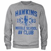 Hawkins 1983 Middle School AV Club Sweatshirt, Sweatshirt