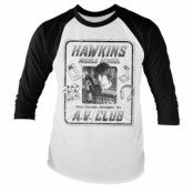 Hawkins A.V. Club Baseball Long Sleeve Tee, Long Sleeve T-Shirt