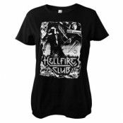 Hellfire Club Rock Poster Girly Tee, T-Shirt