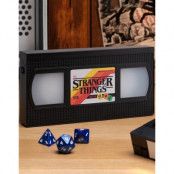 Licensierad Stranger Things LED VHS Kassettlampa 18,7 cm