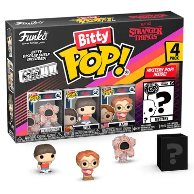 POP Stranger Things - Bitty 4-pack - Demogorgon 2,5cm