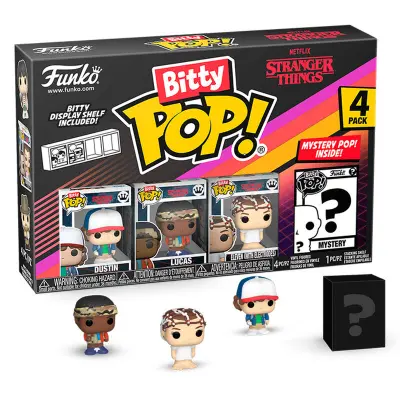 POP Stranger Things - Bitty 4-pack - Dustin 2,5cm