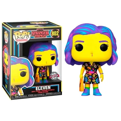 POP Stranger Things - Eleven in mall outfit Black Light Exclusive #802