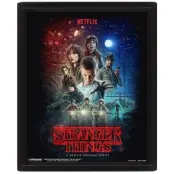 Poster Stranger Things One Sheet Lenticular 3D 26x20cm