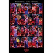 Stranger Things 3, Maxi Poster - Karaktärer