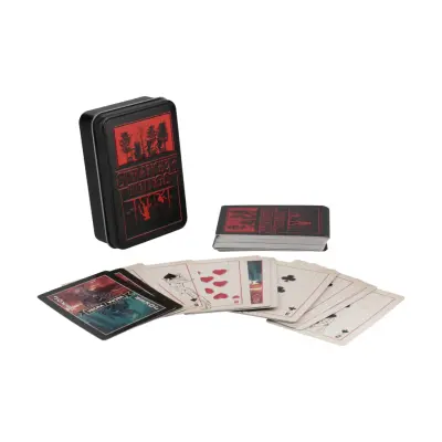 Stranger Things 5 - Playing Cards In A Tin