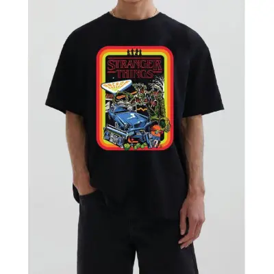 Stranger Things - Arcade - Men's T-Shirt (M)