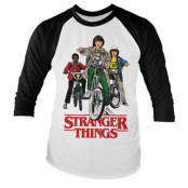 Stranger Things Bikes Baseball Long Sleeve Tee, Long Sleeve T-Shirt