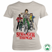 Stranger Things Bikes Organic Girly Tee, T-Shirt