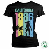 Stranger Things California 1989 Organic Girly Tee, T-Shirt