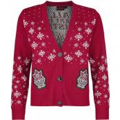 Stranger Things Cardigan - All I want for christmas is a demodog - S L - för Dam - flerfärgad