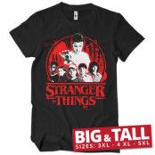 Stranger Things Distressed Big & Tall T-Shirt, T-Shirt