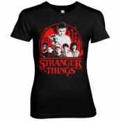 Stranger Things Distressed Girly Tee, T-Shirt