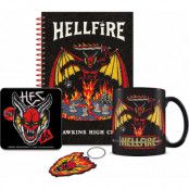 Stranger Things Fan-paket - Hellfire Club - presentset - för  flerfärgad