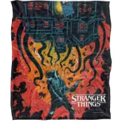 Stranger Things Filtar - Season 5 - Eddie Munson Upside Down Creep House Poster - Fleecedecke - för None - flerfärgad