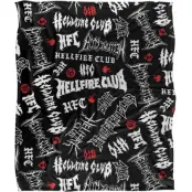 Stranger Things Filtar - Season 5 - Hellfire Club Logo - Fleecedecke - för  flerfärgad