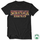 Stranger Things Fire Logo Organic T-Shirt, T-Shirt