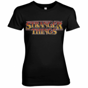 Stranger Things - Fire Logo - T-Shirt Girl