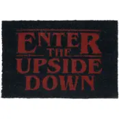 Stranger Things - Gothic Dörrmatta - Enter The Upside Down - för  röd/svart