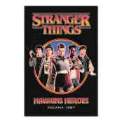 Stranger Things Hawkins Heroes poster
