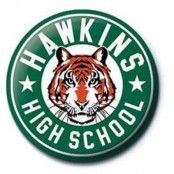 Stranger Things - Hawkins High School - Button Badge 25Mm