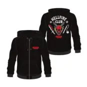 Stranger Things - Hellfire Club - Men's Zipper Hoodie (M)
