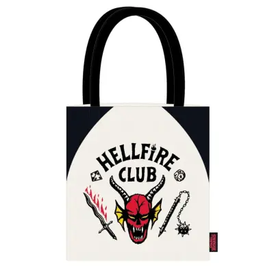Stranger Things Hellfire Club shopping bag
