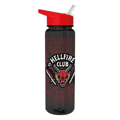 Stranger Things - Hellfire Club - Water Bottle Plastic