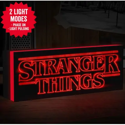 Stranger Things Logo Light