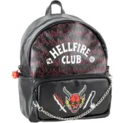 Stranger Things Ryggsäck - Hellfire Club - för  svart/röd/vit
