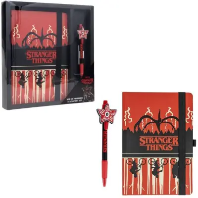 Stranger Things Skrivpaket - Upside Down - för None - flerfärgad