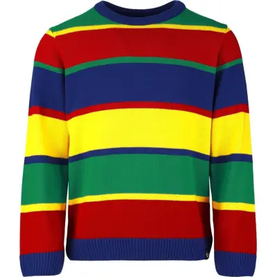 Stranger Things Stickad jumper - Derek Turnbow - Pulllover - S XXL - för Herr - flerfärgad