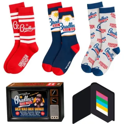 Stranger Things Strumpor - Season 5 - Bradley´s - one size - för  flerfärgad