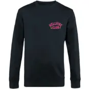 Stranger Things Sweatshirt - Pink Hellfire Club - S 5XL - för Herr - svart
