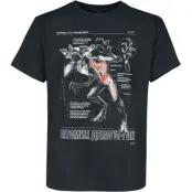 Stranger Things T-shirt - Anatomy Of A Demogorgon - S L - för Herr - svart
