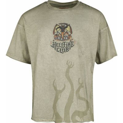 Stranger Things T-shirt - Demogorgon - M XL - för Herr - sand