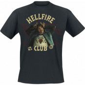 Stranger Things T-shirt - Eddie - S XXL - för Herr - svart